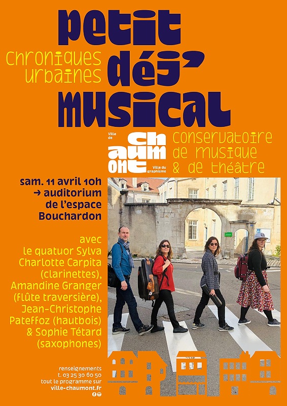Petit déj'musical : Chroniques Urbaines — visuel événement