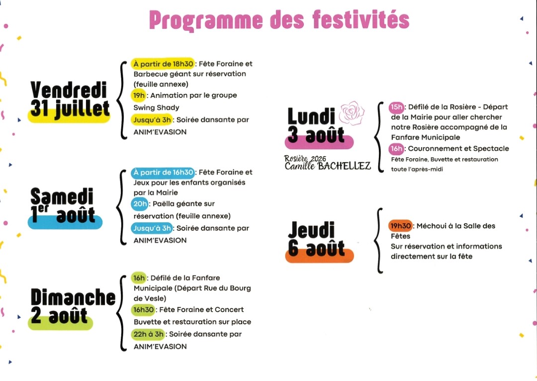pgm fête patronale - Fleury-la-Rivière
