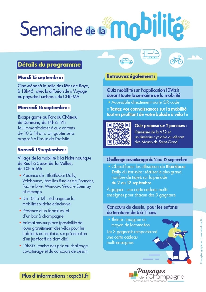pgm semaine de la mobilité