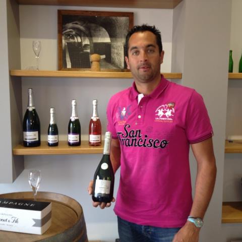 Espace dégustation du Champagne Dagonet & Fils - Hautvillers