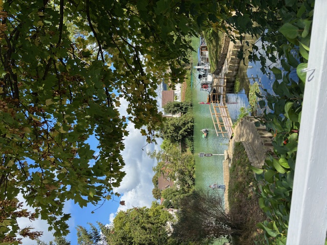 photo pont rivière de la terrasse