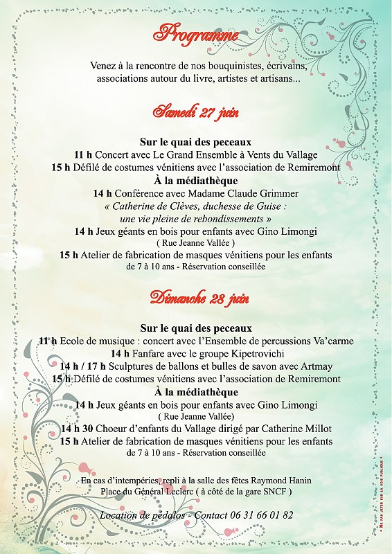 Le quai des bouquinistes à Joinville