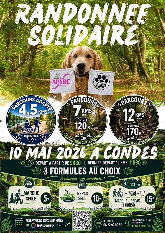Randonnée solidaire — visuel événement