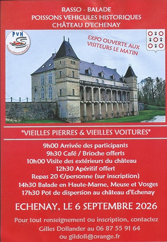 Rasso-Balade "Vielles Pierres & Vielles Voitures"