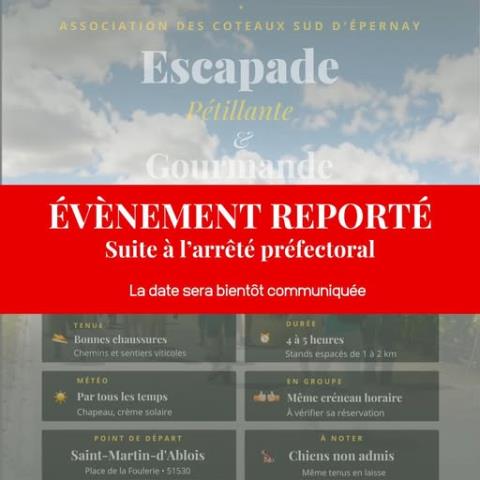report Escapade pétillante et gourmande 2026