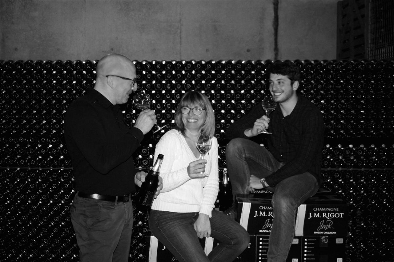 David, Valérie et Gauthier