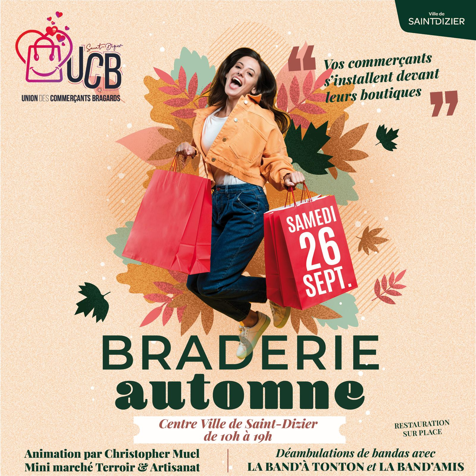 Braderie d'automne de Saint-Dizier