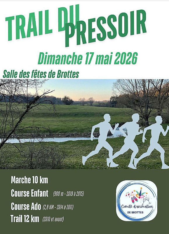 Trail du pressoir — visuel événement