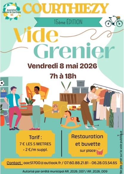 vide grenier - Courthiézy