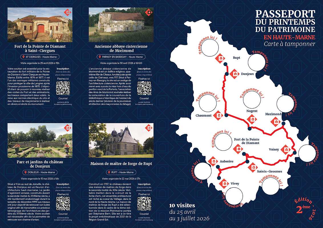 Visite guidée du Château de Donjeux - Printemps du Patrimoine — visuel événement