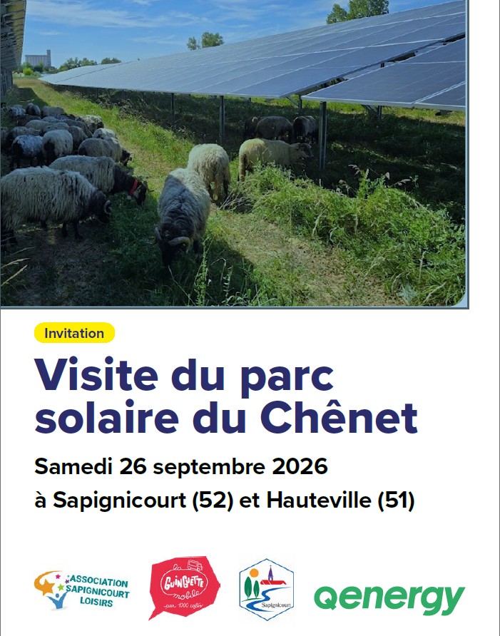 Visite du Parc Solaire du Chênet